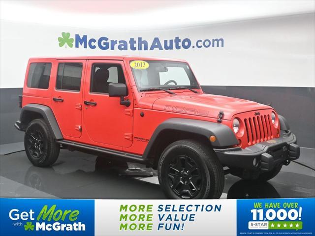 used 2013 Jeep Wrangler Unlimited car, priced at $18,500