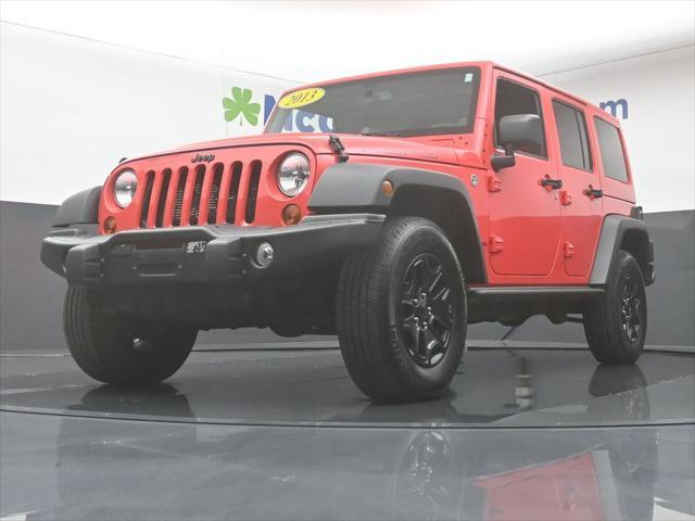 used 2013 Jeep Wrangler Unlimited car, priced at $18,500