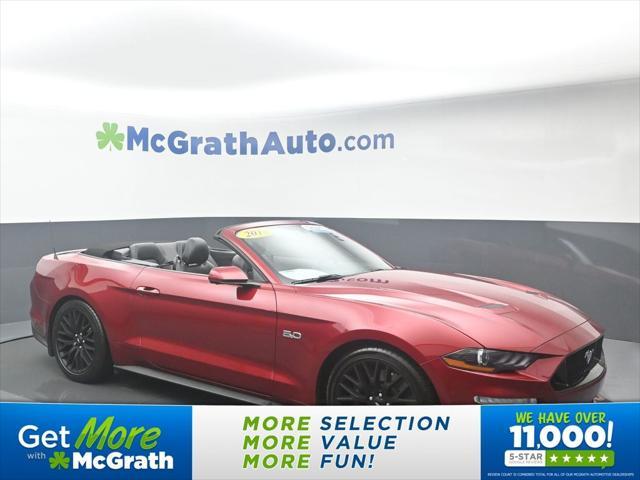 used 2018 Ford Mustang car, priced at $34,900