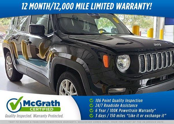 used 2021 Jeep Renegade car, priced at $18,000