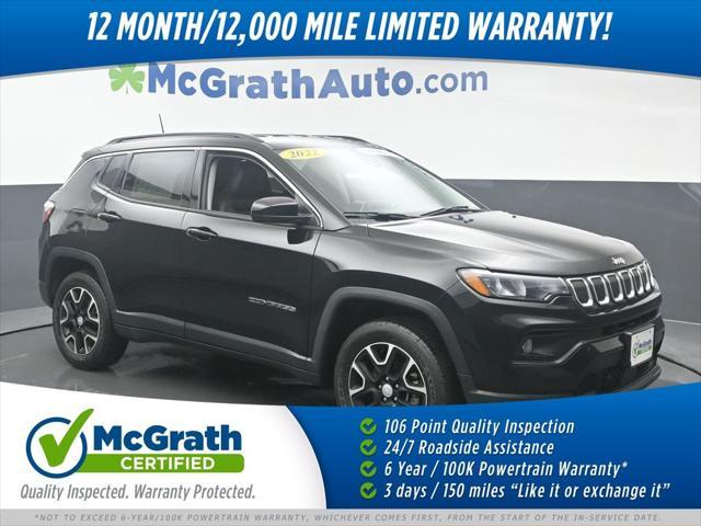 used 2022 Jeep Compass car, priced at $21,900