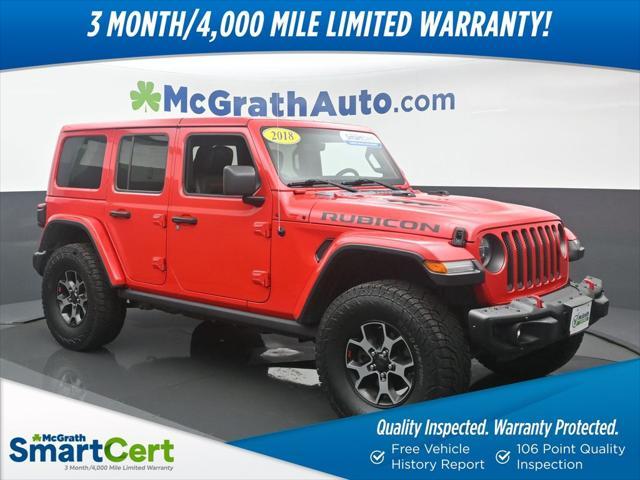 used 2018 Jeep Wrangler Unlimited car, priced at $36,500