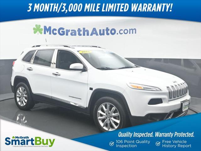 used 2016 Jeep Cherokee car, priced at $16,500