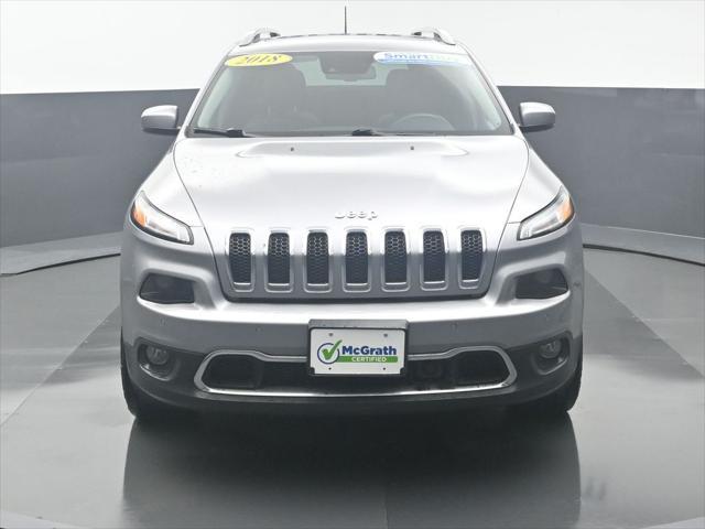 used 2018 Jeep Cherokee car, priced at $21,000