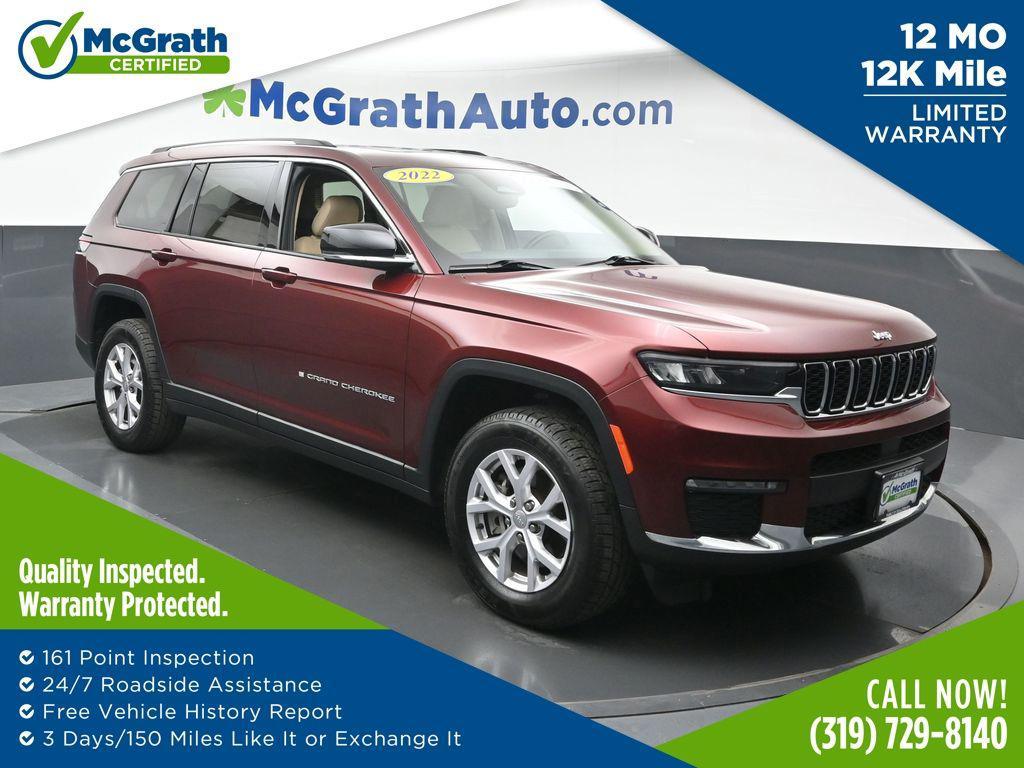 used 2022 Jeep Grand Cherokee L car, priced at $31,000