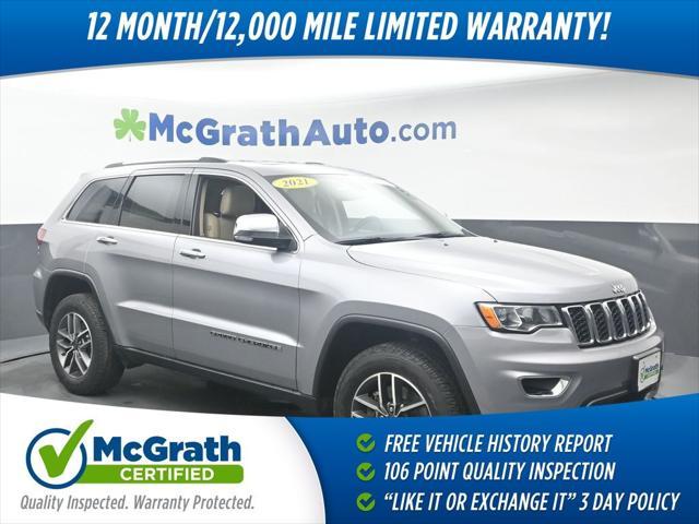 used 2021 Jeep Grand Cherokee car, priced at $25,900