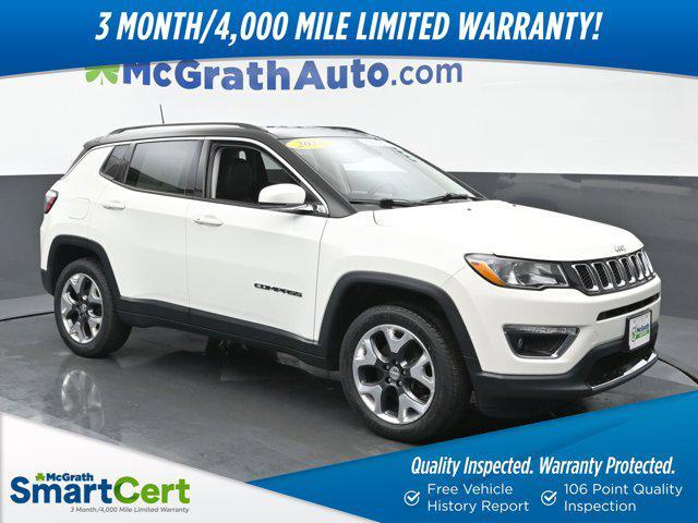 used 2018 Jeep Compass car, priced at $21,400