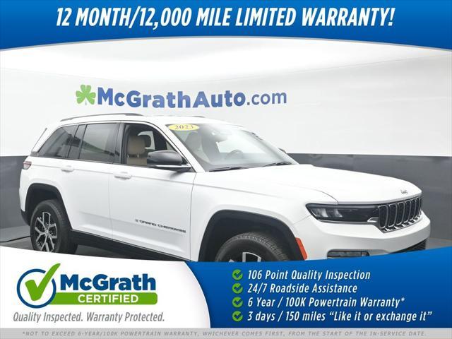 used 2023 Jeep Grand Cherokee car, priced at $37,000