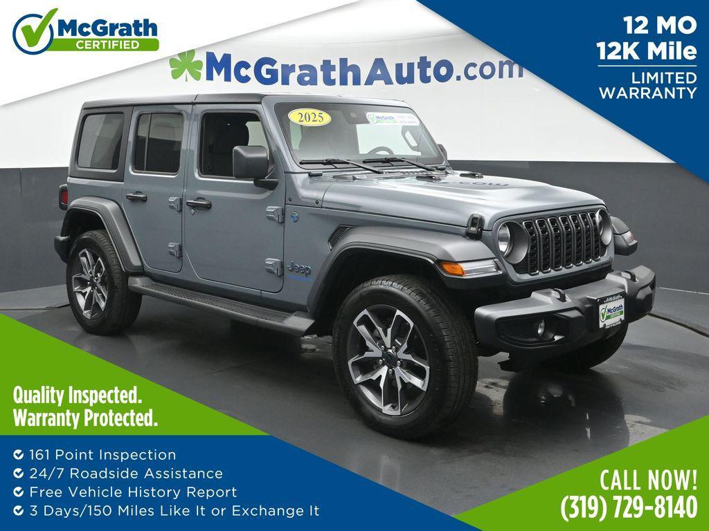 used 2025 Jeep Wrangler 4xe car, priced at $43,980