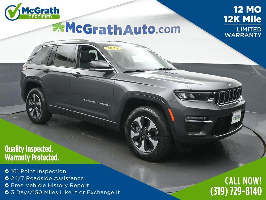 used 2023 Jeep Grand Cherokee 4xe car, priced at $34,995