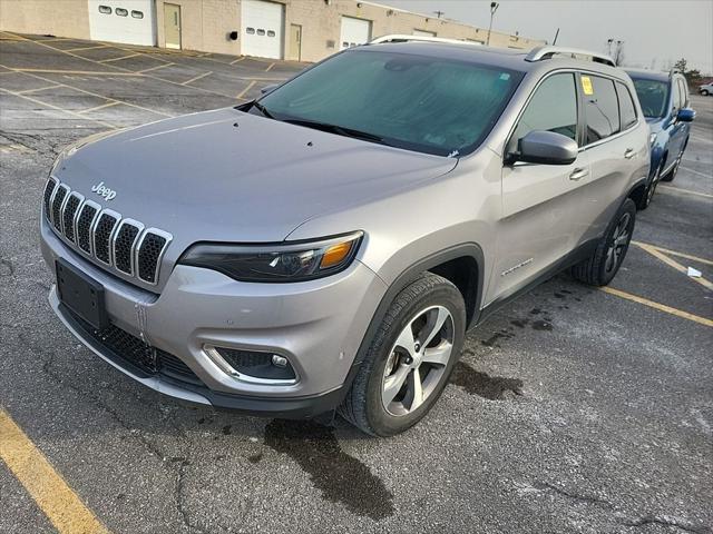 used 2021 Jeep Cherokee car, priced at $26,400