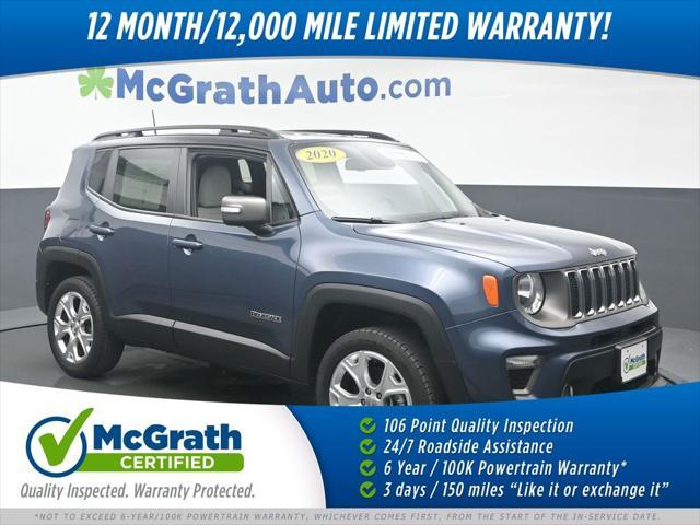 used 2020 Jeep Renegade car, priced at $22,000