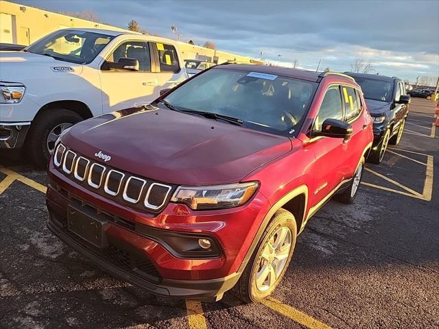 used 2022 Jeep Compass car, priced at $24,500