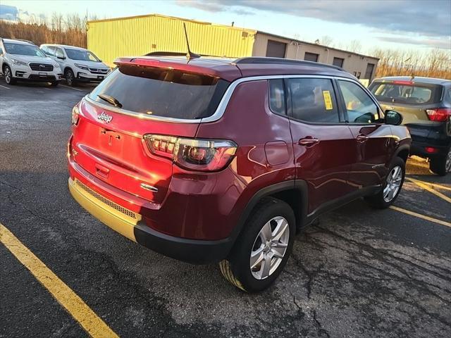 used 2022 Jeep Compass car, priced at $24,500