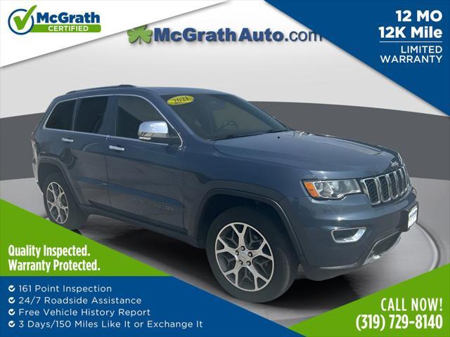 used 2021 Jeep Grand Cherokee car, priced at $27,637