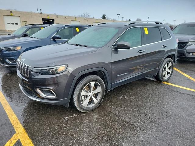 used 2021 Jeep Cherokee car, priced at $26,400