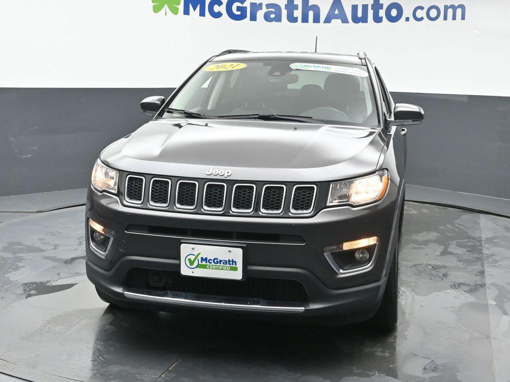 used 2021 Jeep Compass car, priced at $22,124