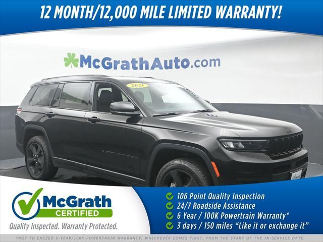 used 2021 Jeep Grand Cherokee L car, priced at $31,800