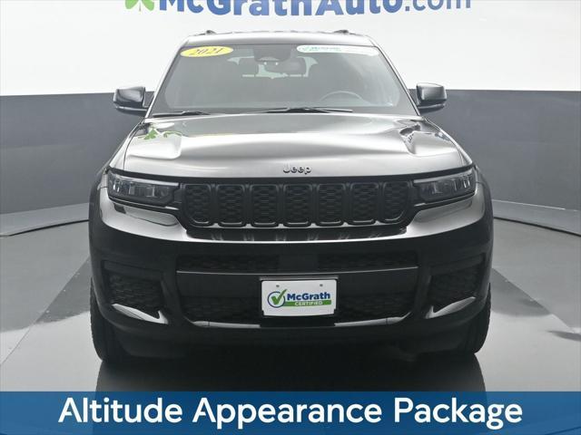 used 2021 Jeep Grand Cherokee L car, priced at $31,400