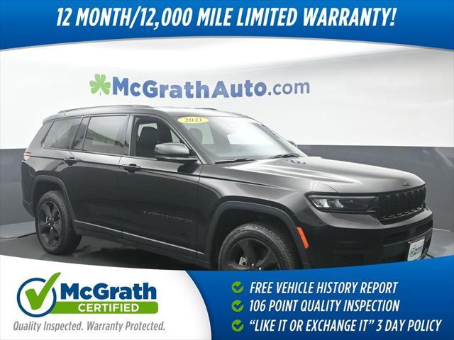 used 2021 Jeep Grand Cherokee L car, priced at $31,520