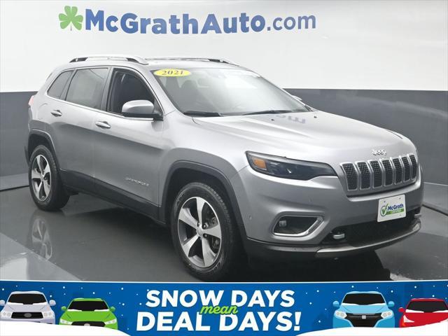 used 2021 Jeep Cherokee car, priced at $22,500