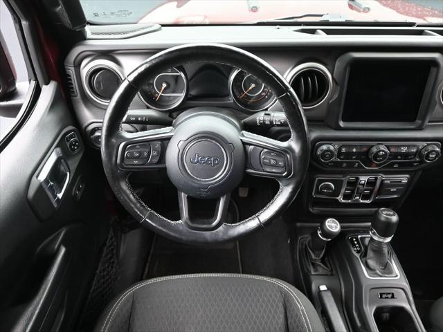 used 2021 Jeep Wrangler Unlimited car, priced at $31,310