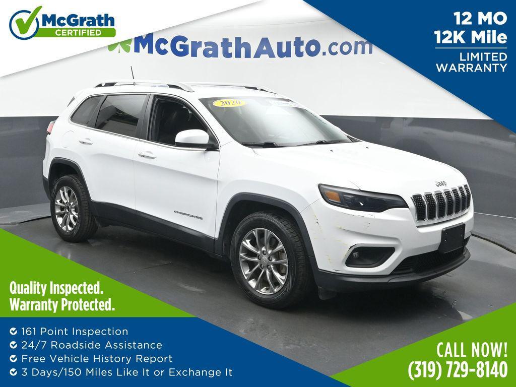 used 2020 Jeep Cherokee car, priced at $18,156