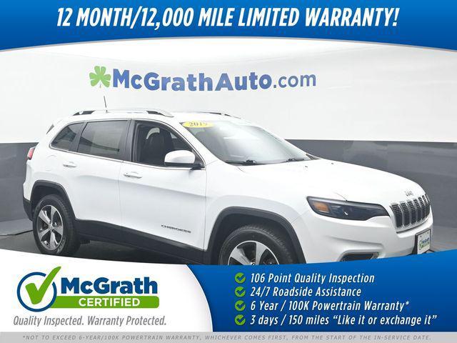 used 2019 Jeep Cherokee car, priced at $23,000