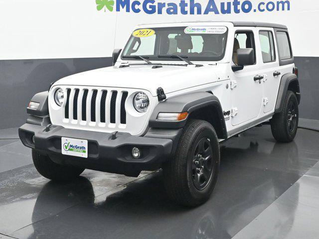 used 2021 Jeep Wrangler Unlimited car, priced at $33,000