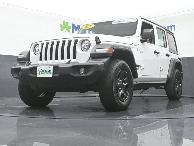 used 2021 Jeep Wrangler Unlimited car, priced at $33,000