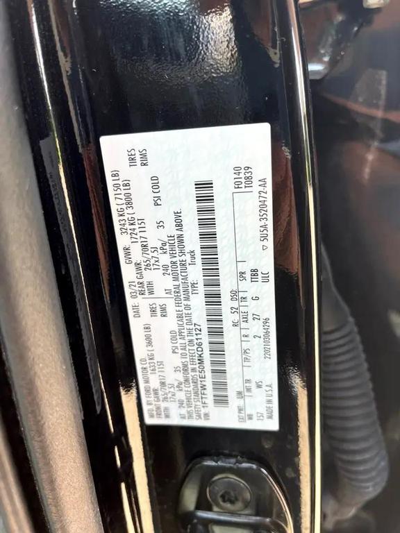 used 2021 Ford F-150 car, priced at $17,995