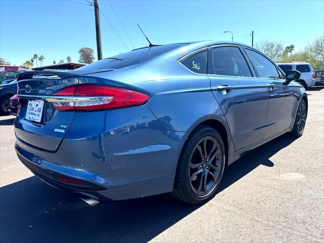 used 2018 Ford Fusion car, priced at $9,988