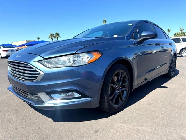 used 2018 Ford Fusion car, priced at $9,988