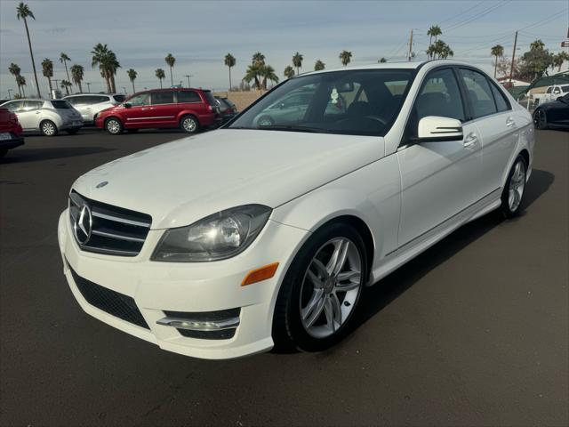 used 2014 Mercedes-Benz C-Class car, priced at $8,800