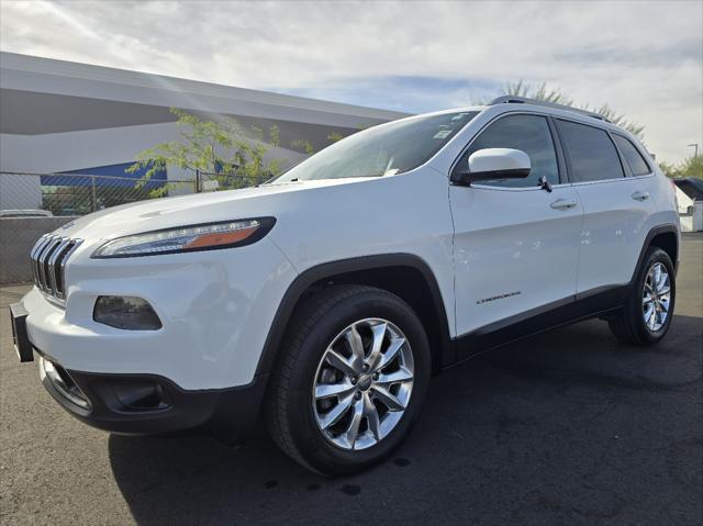 used 2015 Jeep Cherokee car, priced at $10,988