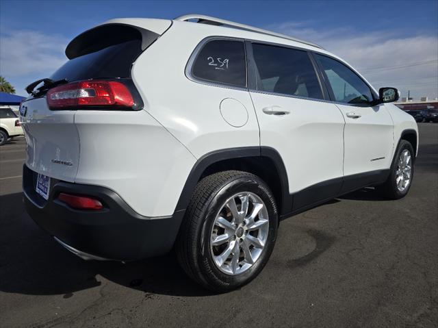 used 2015 Jeep Cherokee car, priced at $10,988