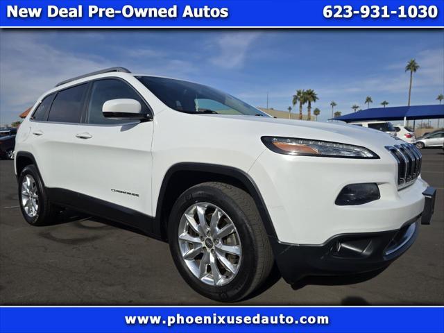 used 2015 Jeep Cherokee car, priced at $10,988