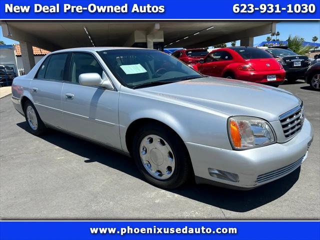 used 2001 Cadillac DeVille car, priced at $5,988