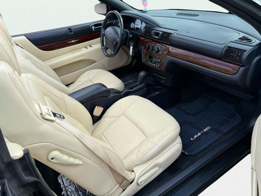 used 2002 Chrysler Sebring car, priced at $4,988