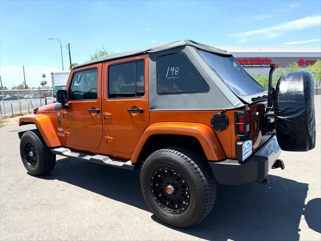 used 2011 Jeep Wrangler Unlimited car, priced at $14,988
