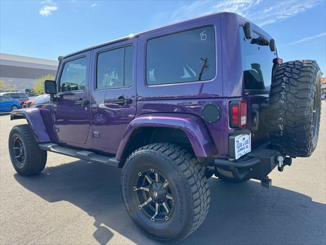 used 2012 Jeep Wrangler Unlimited car, priced at $16,988