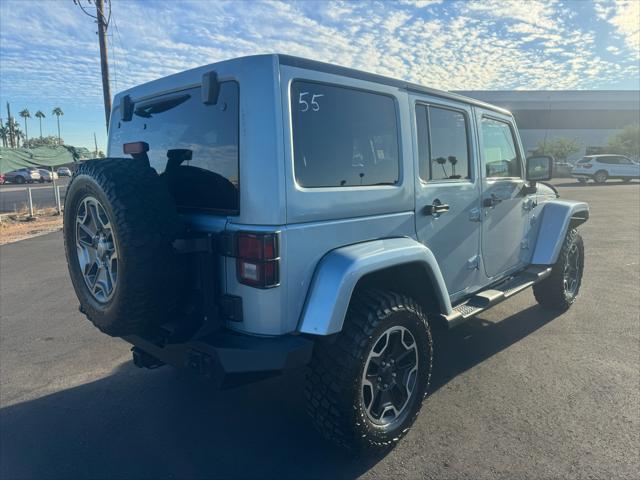 used 2012 Jeep Wrangler Unlimited car, priced at $15,988