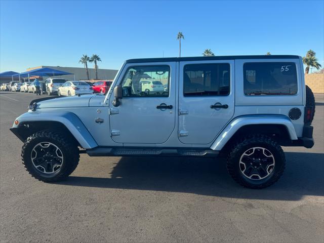 used 2012 Jeep Wrangler Unlimited car, priced at $15,988