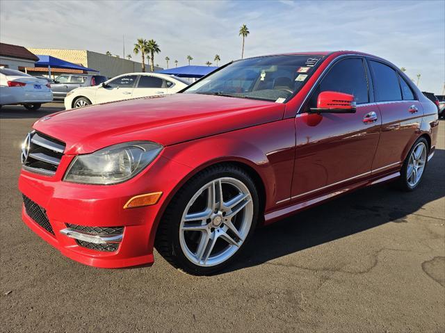 used 2014 Mercedes-Benz C-Class car, priced at $10,988