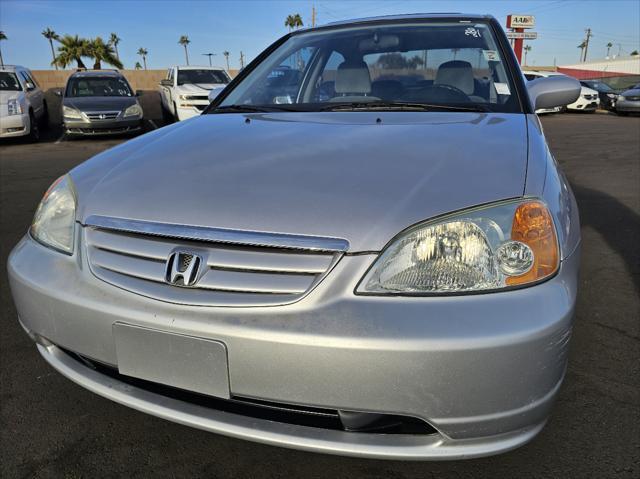 used 2002 Honda Civic car, priced at $5,500