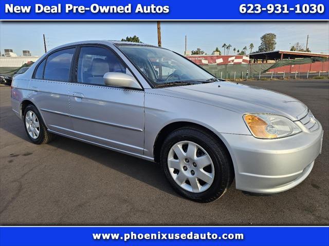 used 2002 Honda Civic car, priced at $5,500