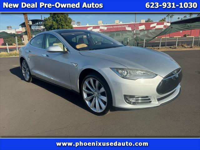 used 2013 Tesla Model S car, priced at $14,988