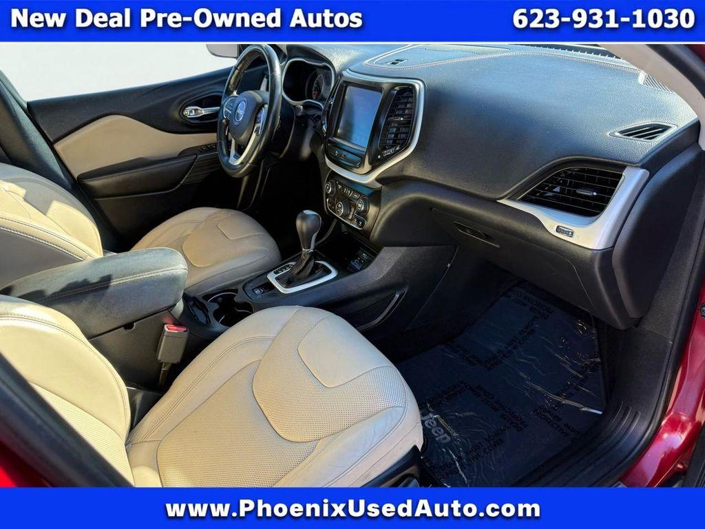 used 2017 Jeep Cherokee car, priced at $10,988