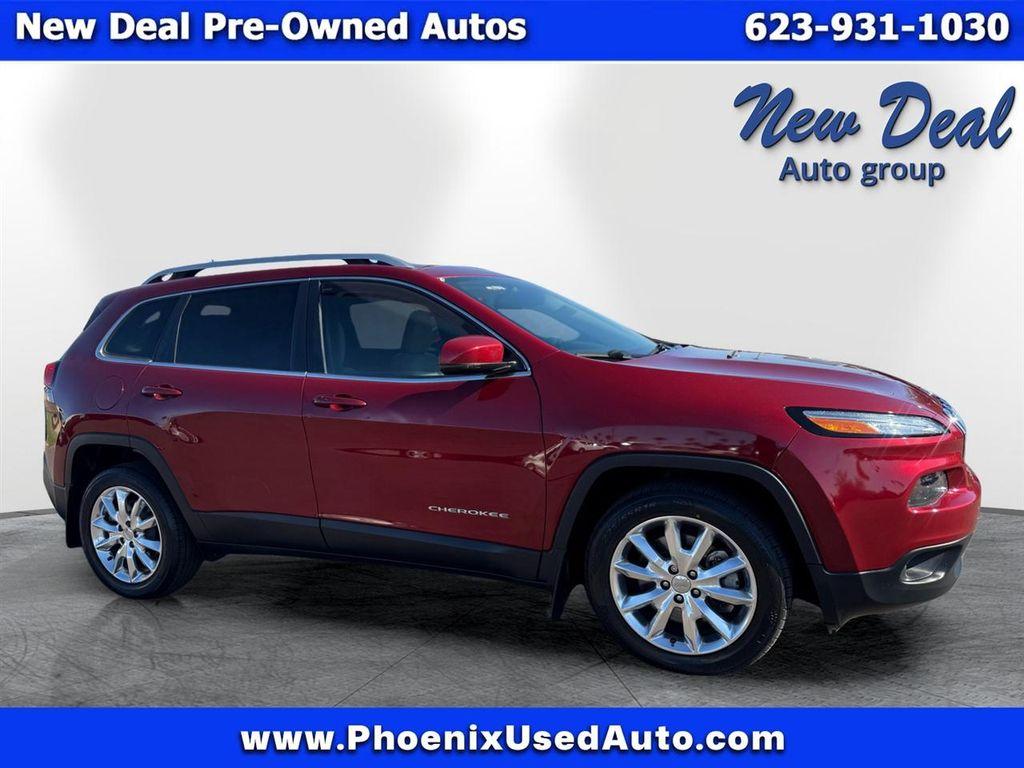 used 2017 Jeep Cherokee car, priced at $10,988