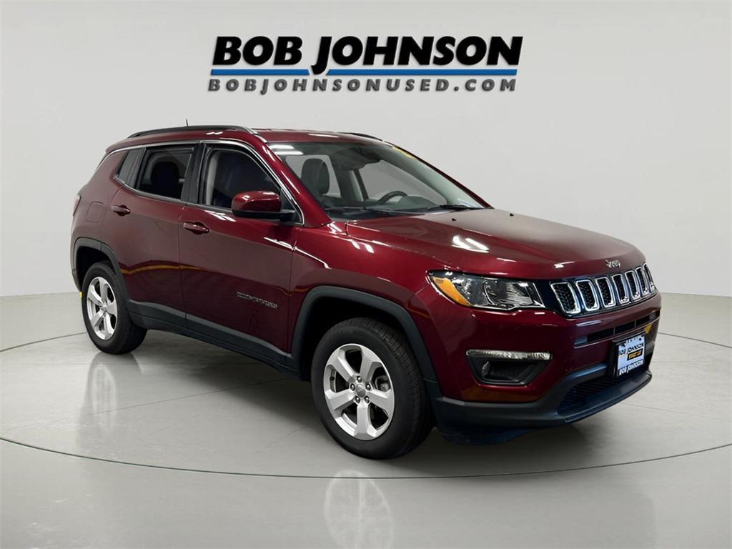 used 2021 Jeep Compass car, priced at $16,397